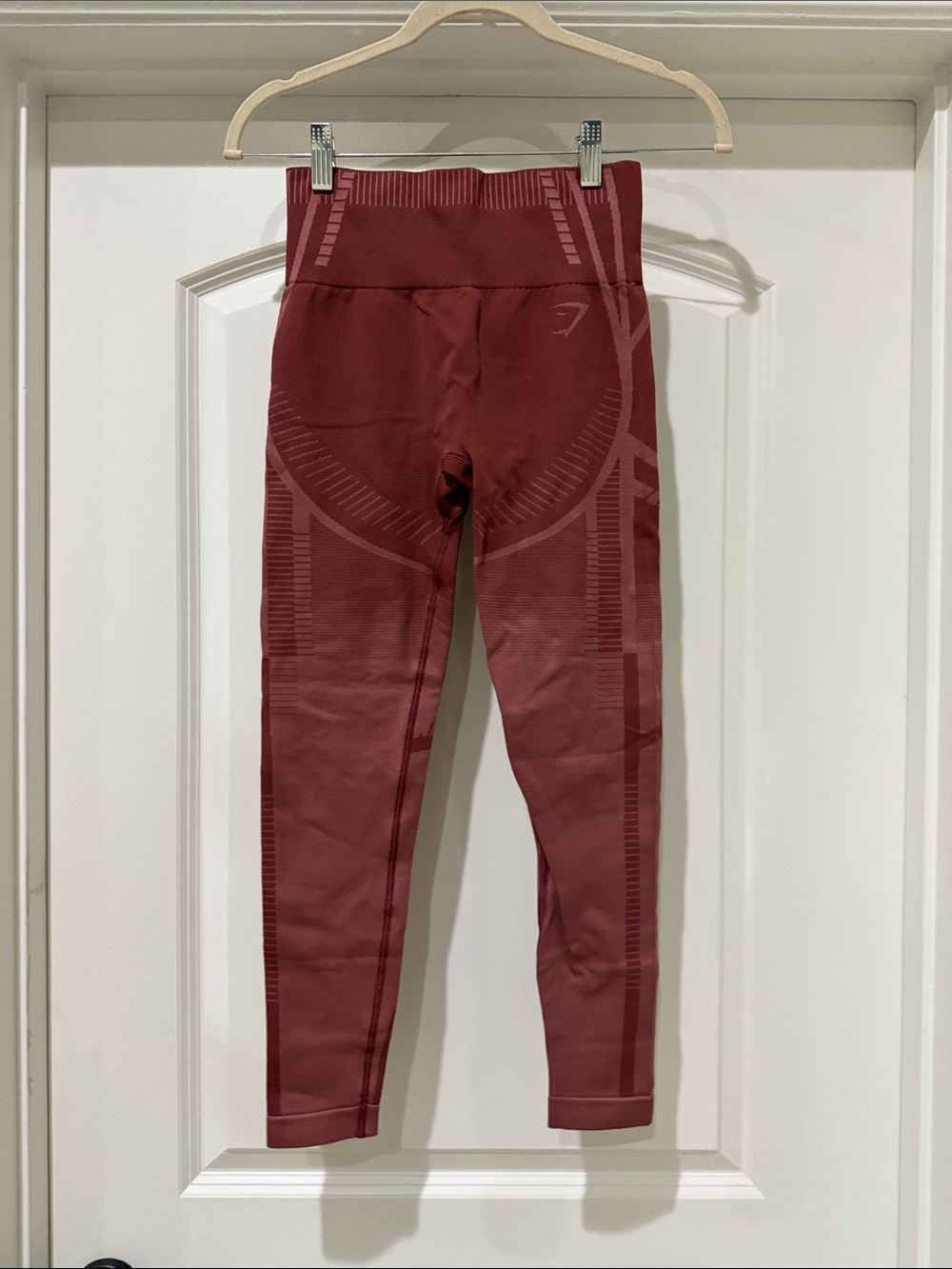 Gymshark Seamless Leggings in Deep Rose